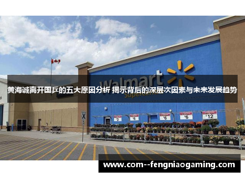 黄海诚离开国乒的五大原因分析 揭示背后的深层次因素与未来发展趋势